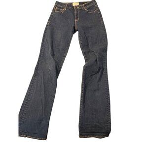 Parker Smith Straight Leg Denim Blue Jeans Camden Wash Made in USA Sz 25